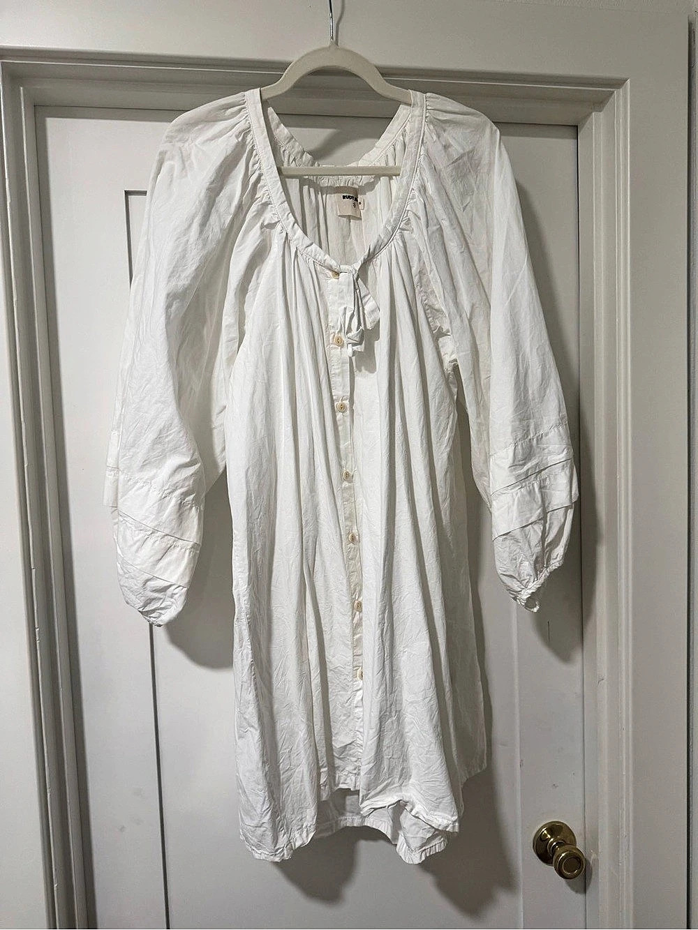 Rudy Jude Day Blouse Cotton White Size Small
